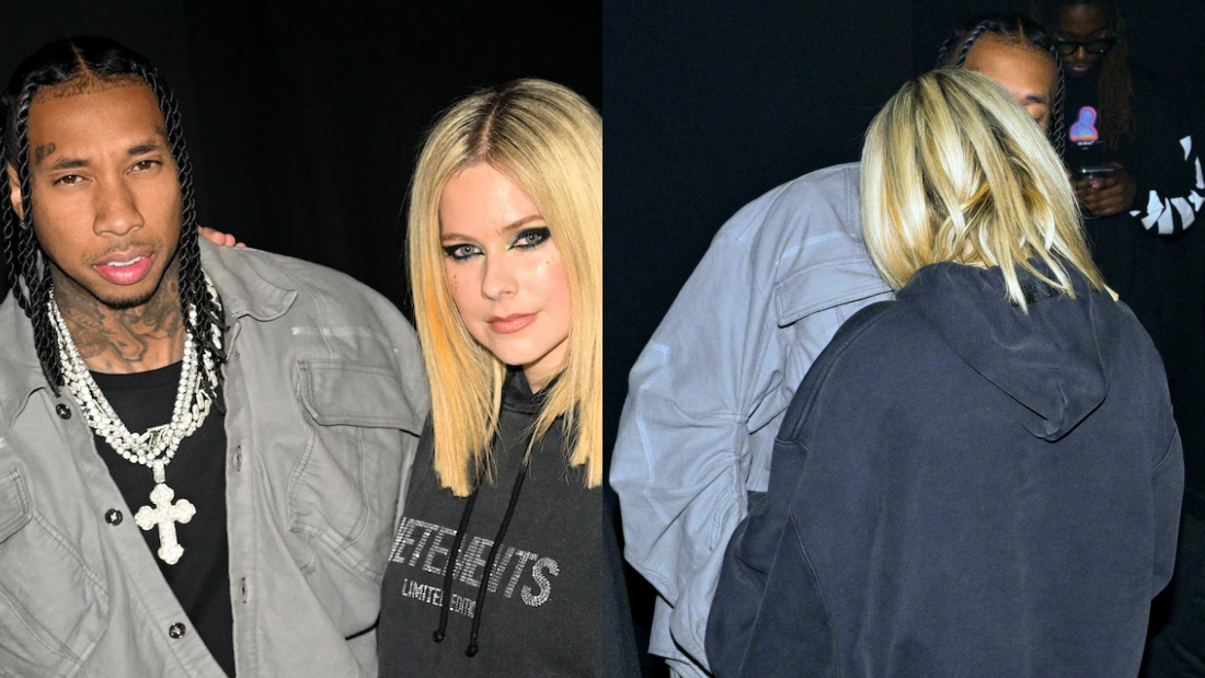 Avril Lavigne 演讲途中裸女冲上台