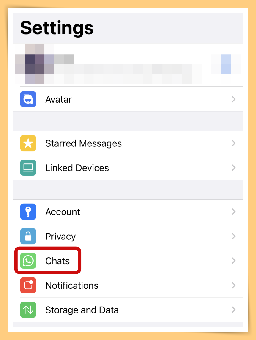 Chats iOS