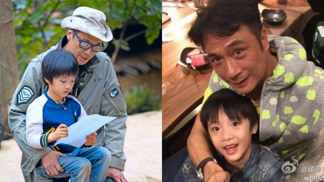 吴镇宇14岁儿子身高181CM