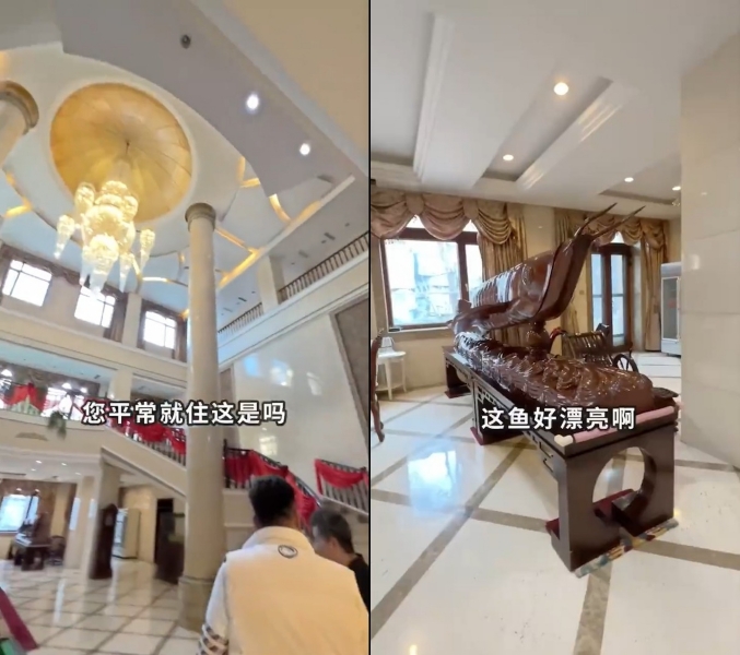 黄圣依豪宅堪比皇宫