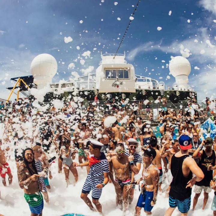 海上音乐节Its The Party会有foam party