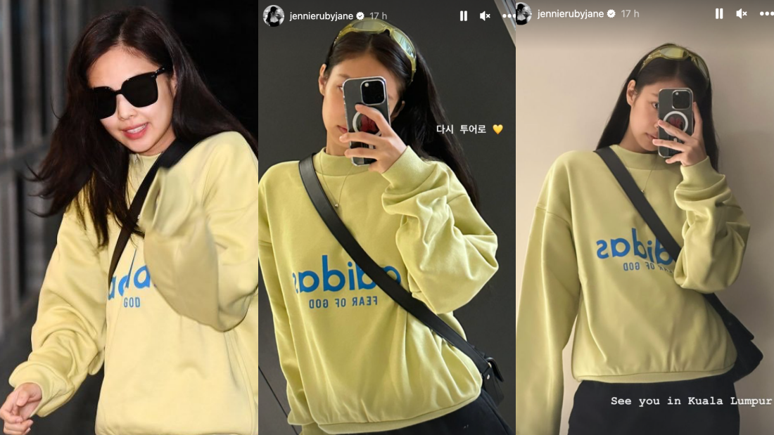 Jennie来马开唱前受伤