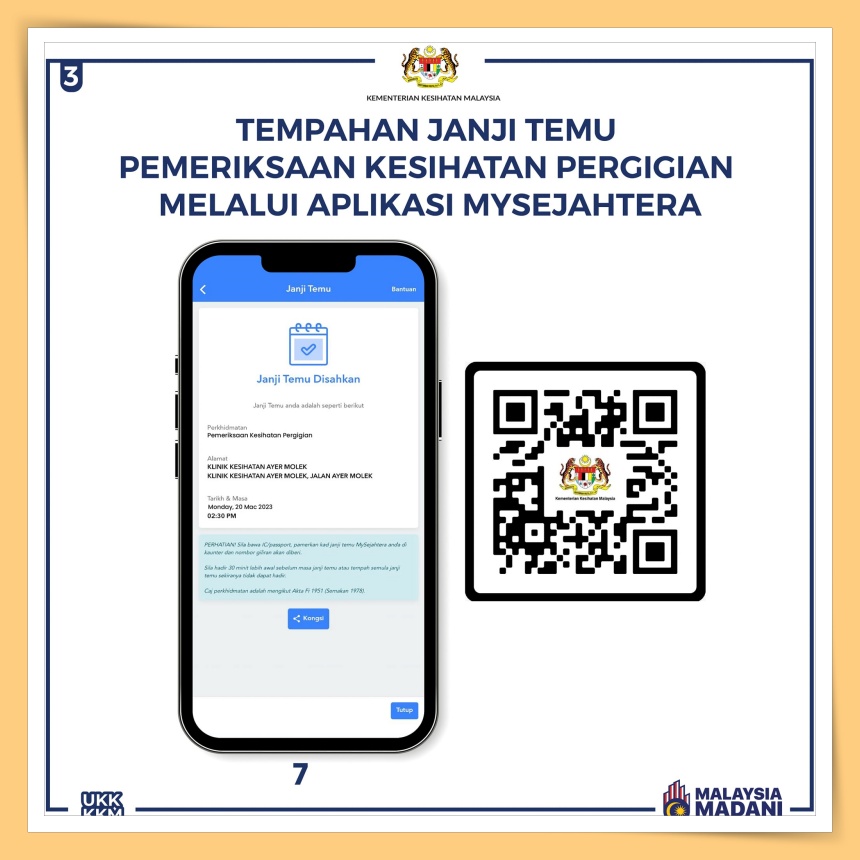 Dental Check Up Appointments Last Step