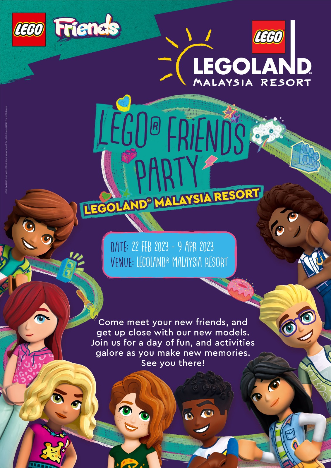 legoland-friends-party