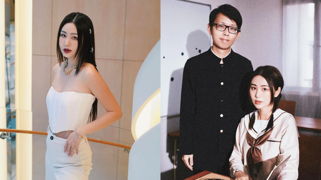 May Ho 同框男友拍时尚照