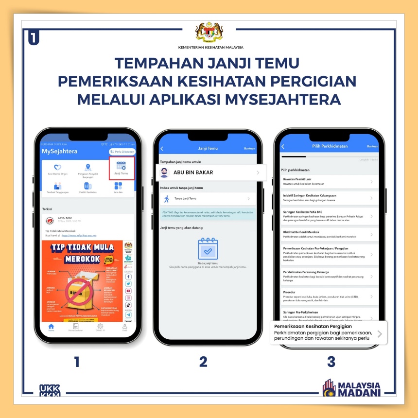 Dental Check Up Appointments