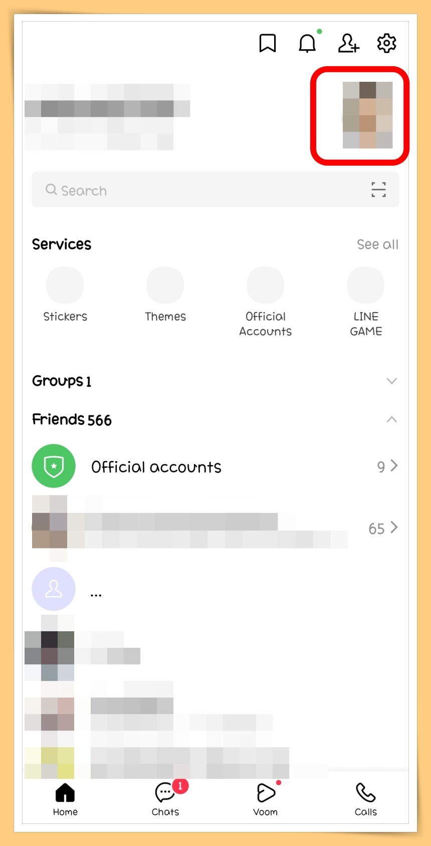 LINE Profile Picture