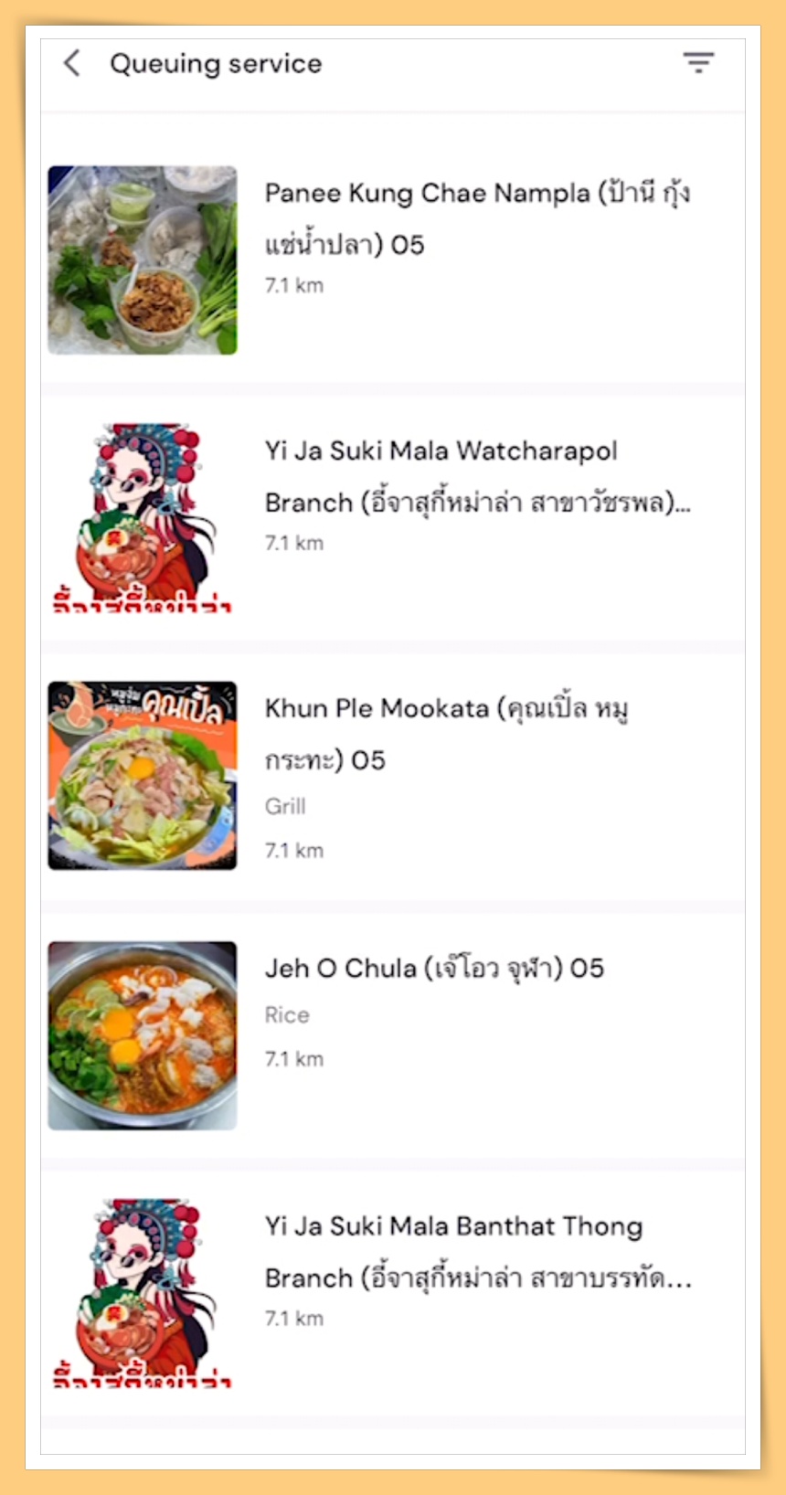 Choose Restaurant