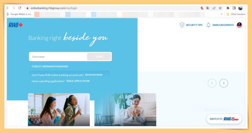 RHB Online Banking