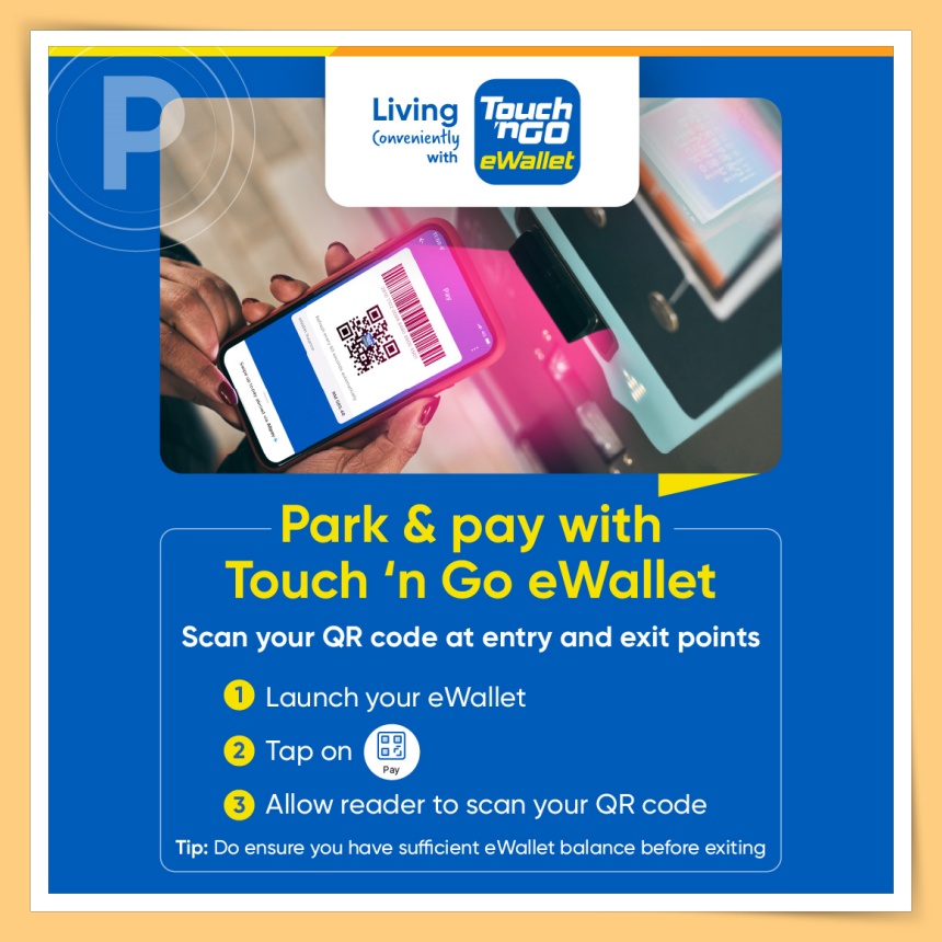 Scan QR in/out Parking