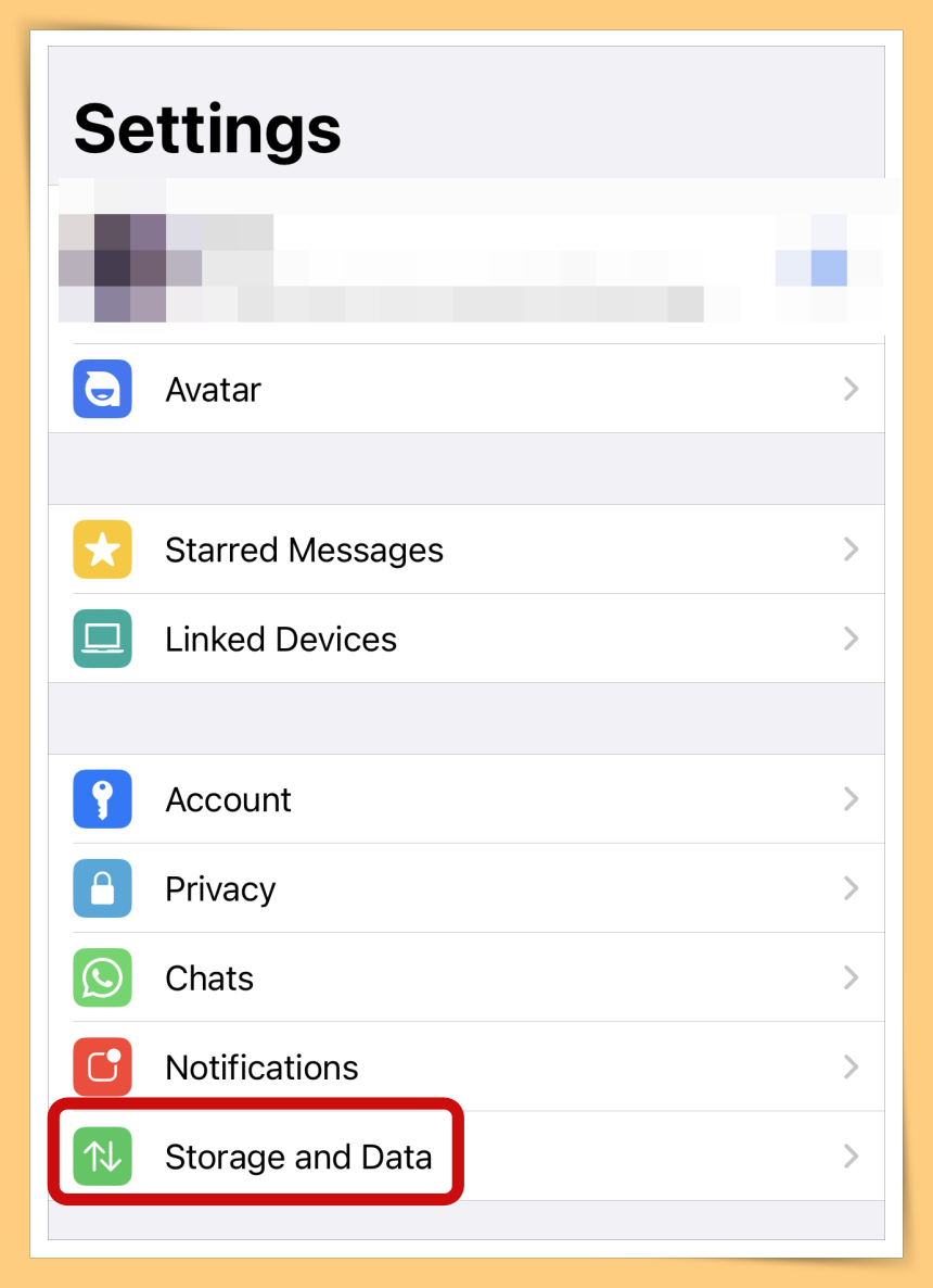 Storage and Data iOS
