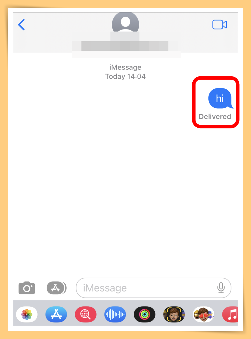 Open iMessage