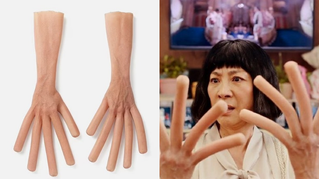 《瞬息全宇宙》道具、戏服拍卖!杨紫琼的“Hot Dog手指”