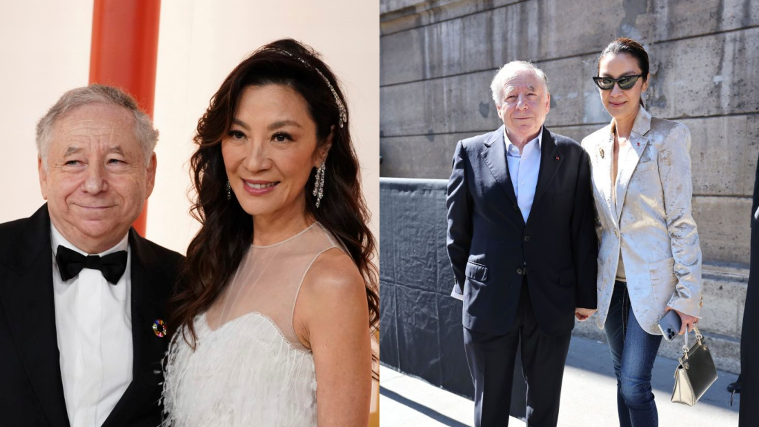 杨紫琼和男友Jean Todt