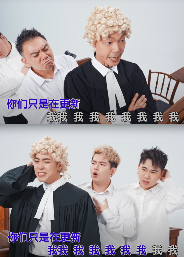 3P穿纸尿片与李国煌对呛