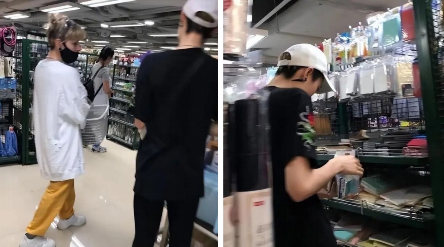 网友偶遇吴卓林和Andi