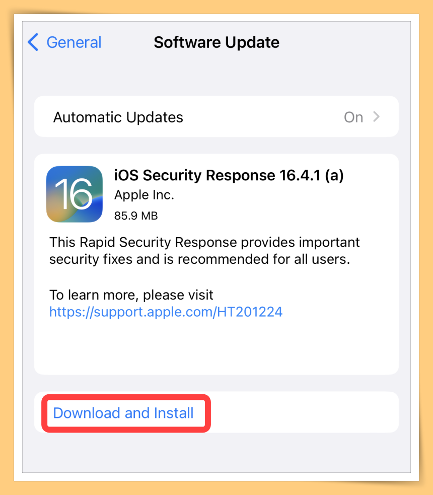 Download and install