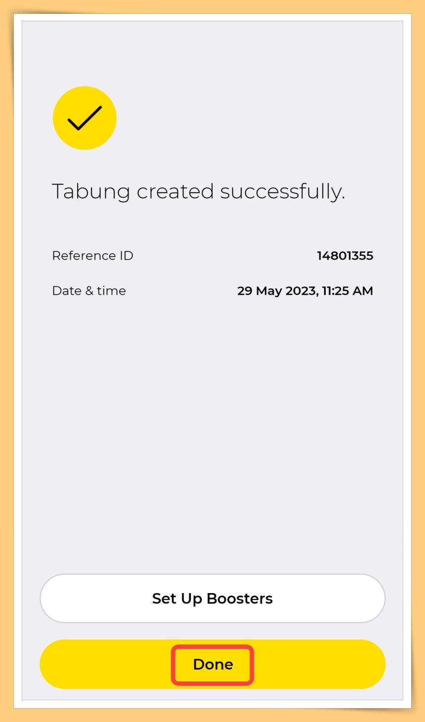 Last Step Done