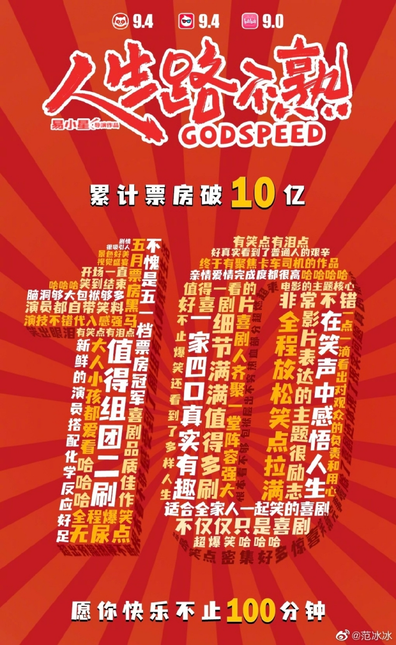 《人生路不熟》累计票房破亿