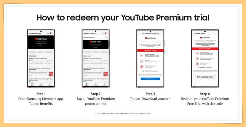 YouTube Premium Redeem