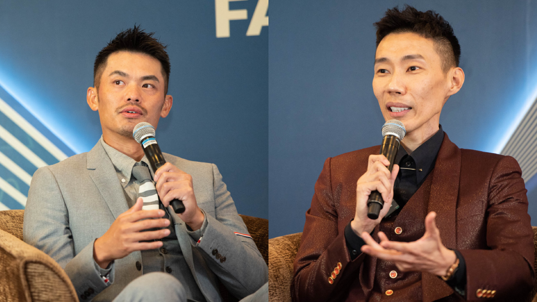 李宗伟、林丹久违合体