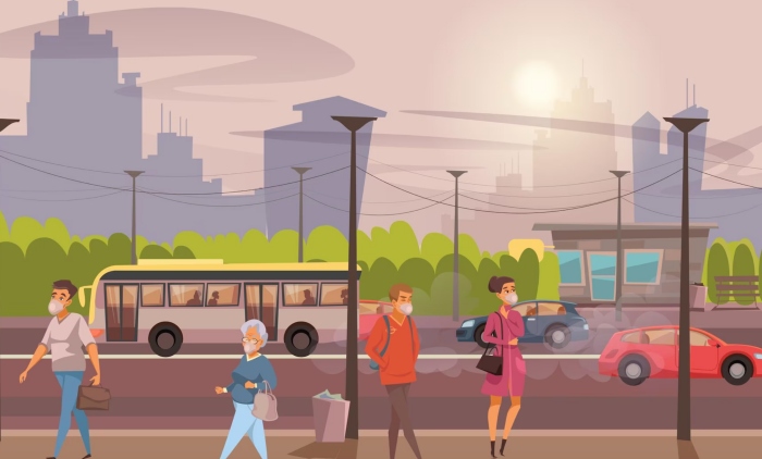 空气污染看不见但损害却很明显