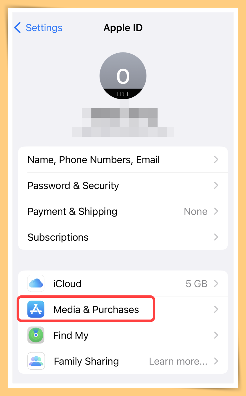 Media & Purchases