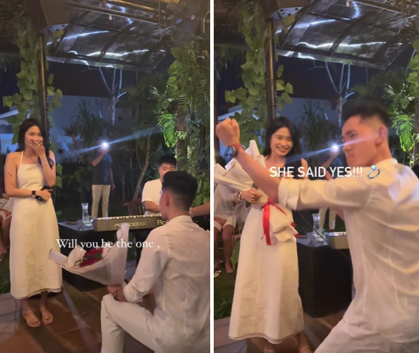 林明祯弟弟求婚成功