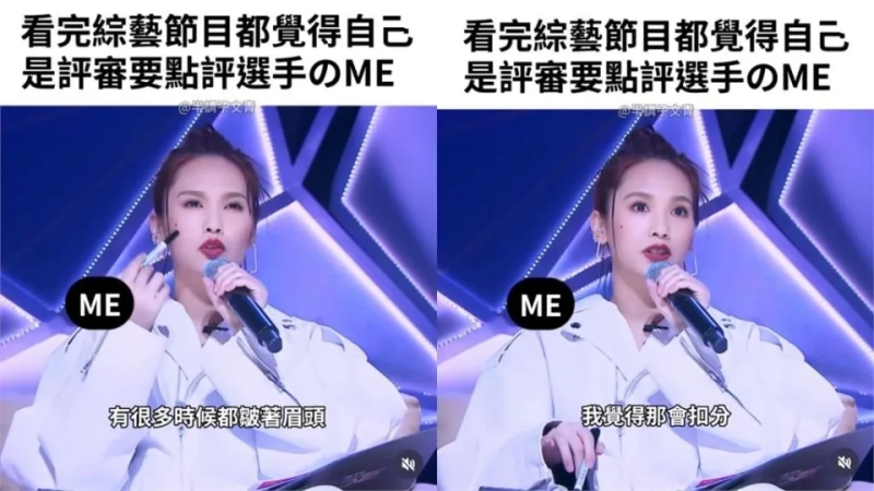 杨丞琳讲评片段被翻