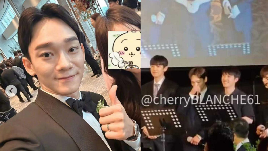 EXO Chen补办婚礼