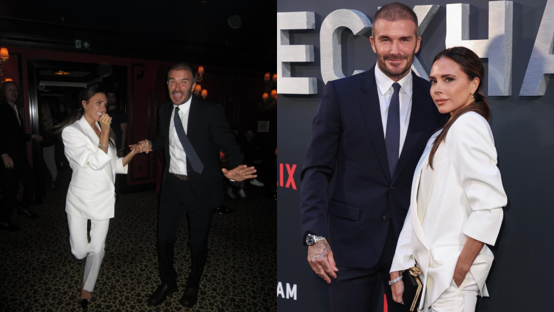 David Beckham Victoria Beckham