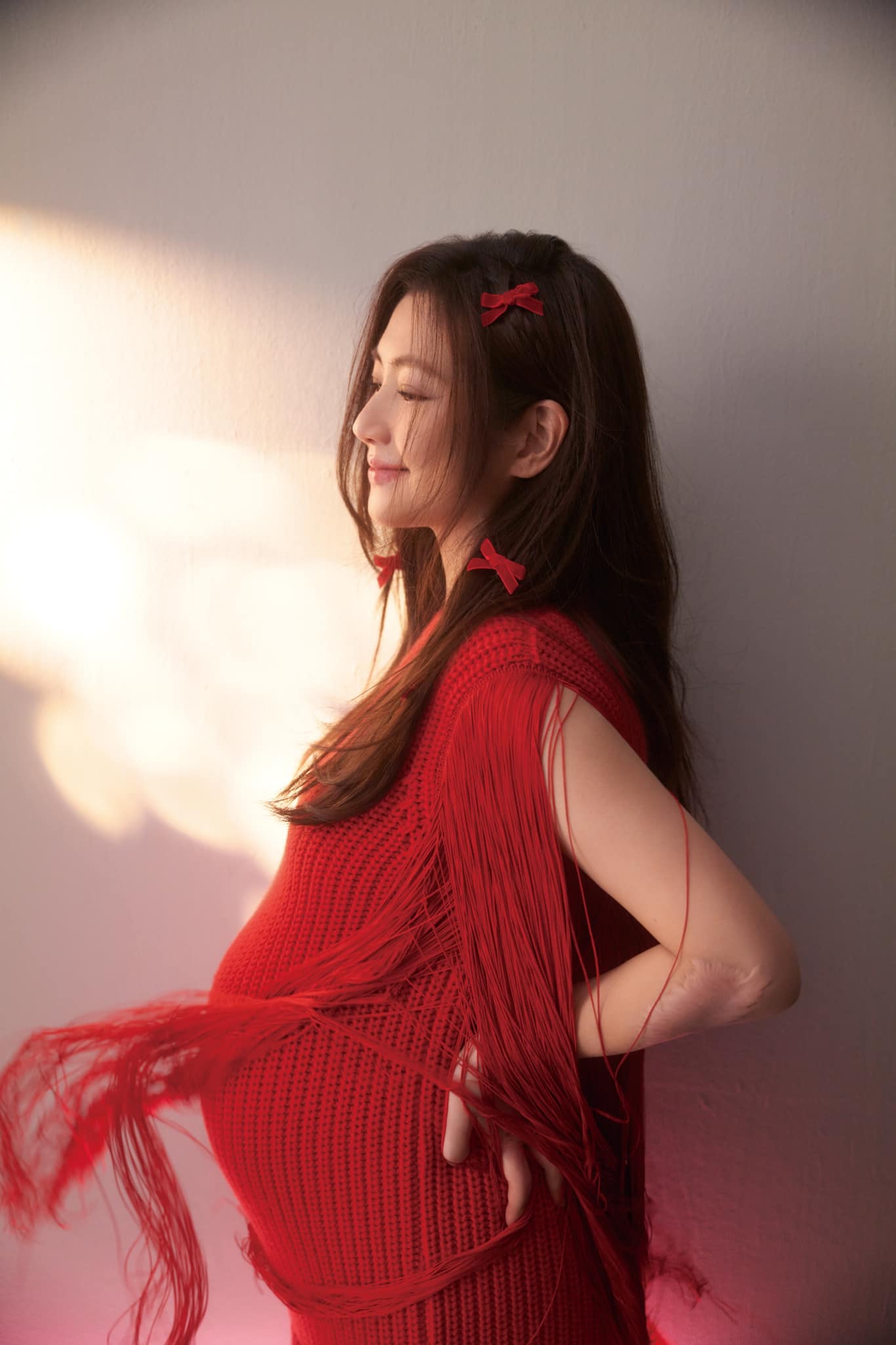 Selina生了如愿“优雅地生产”