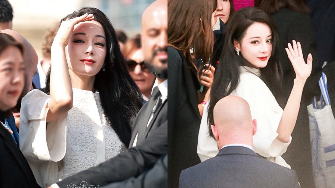 迪丽热巴与Jisoo待遇差很大