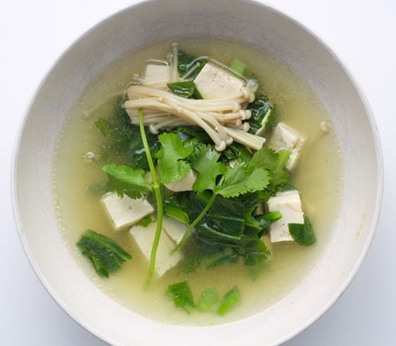 青菜豆腐汤