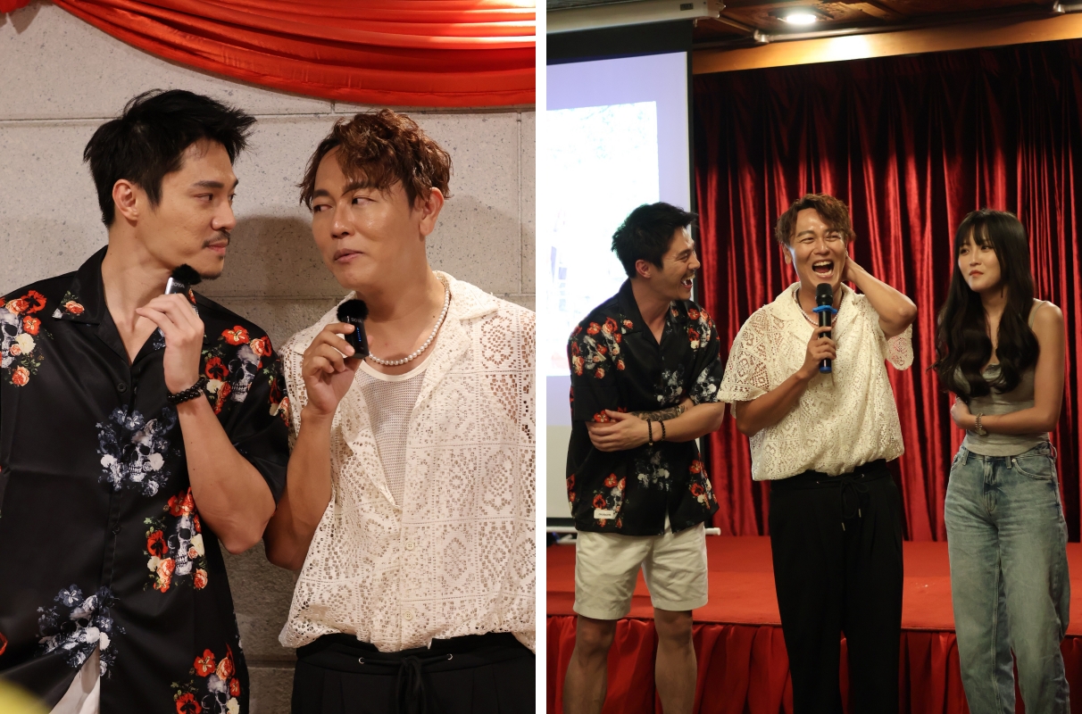 刘界辉、李浩菖亲身上阵