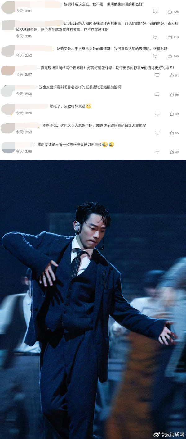 《披荆斩棘3》一公舞台排名出炉
