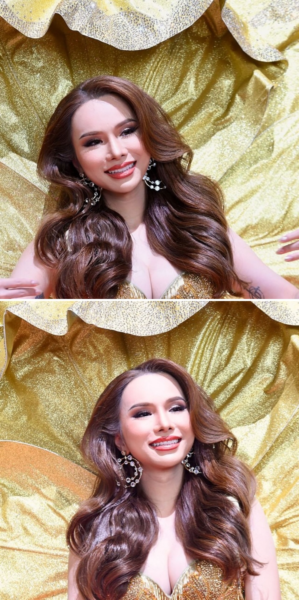 小A辣参加选美比赛