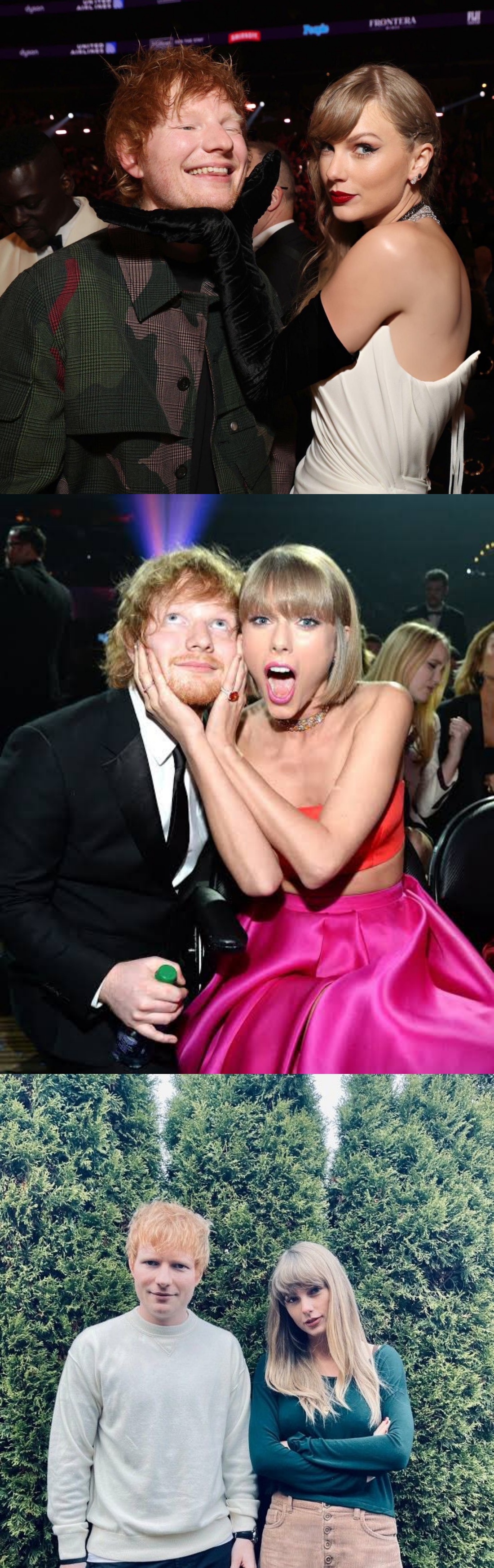 Ed Sheeran 和 Taylor Swift
