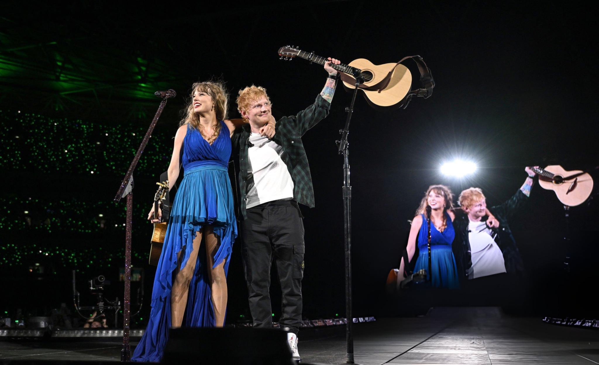 Ed Sheeran 和 Taylor Swift