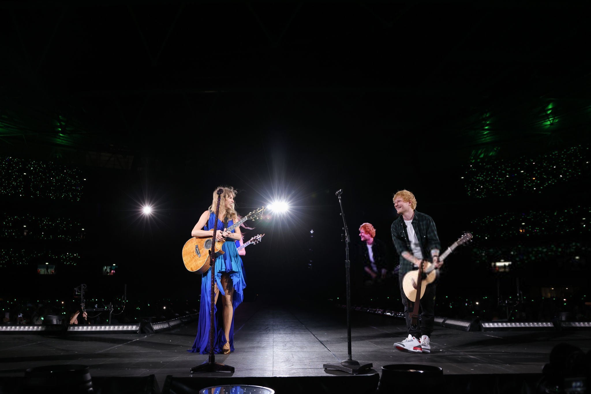 Ed Sheeran 和 Taylor Swift