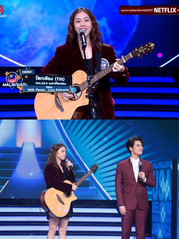 Jasmine 张静汶登泰国综艺