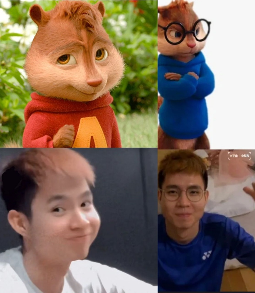 大马羽球男双苏伟译 - 《Alvin and the Chipmunks》的Alvin和Munk