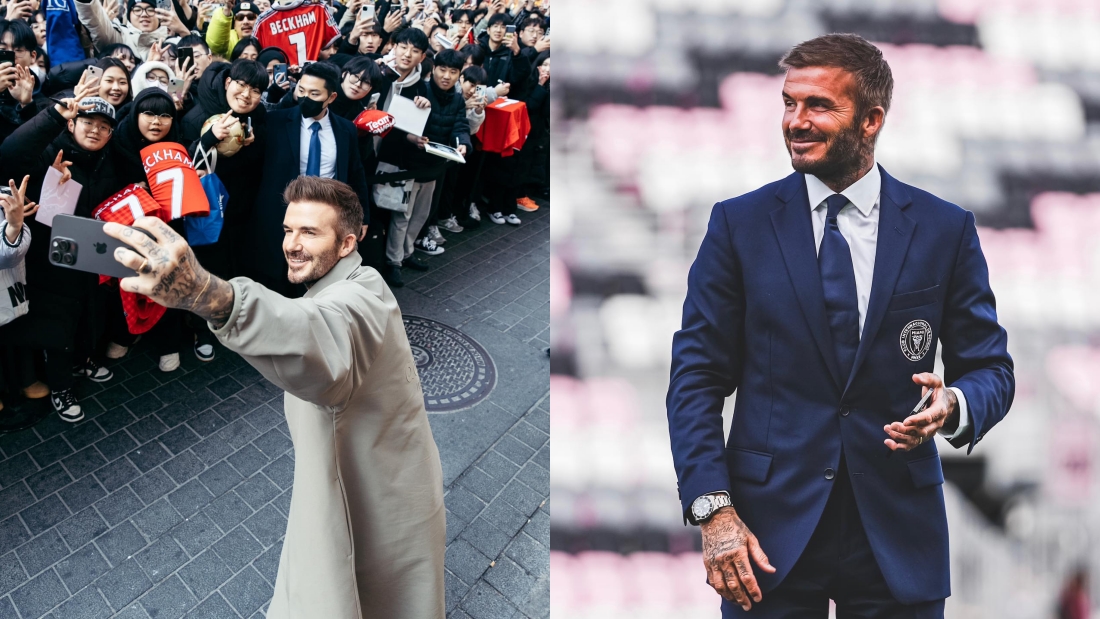David Beckham 打卡KLCC