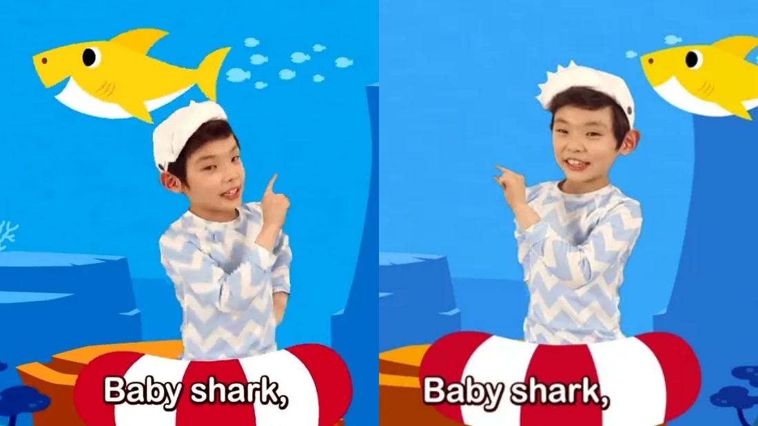 Baby Shark 小孩长大了