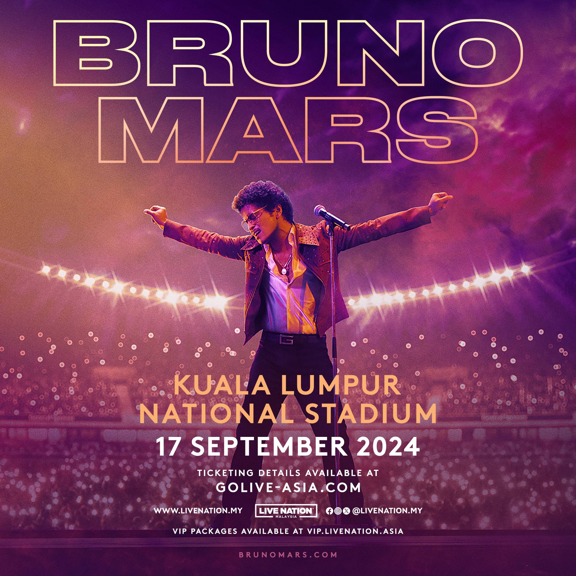 Bruno Mars Live in Kuala Lumpur