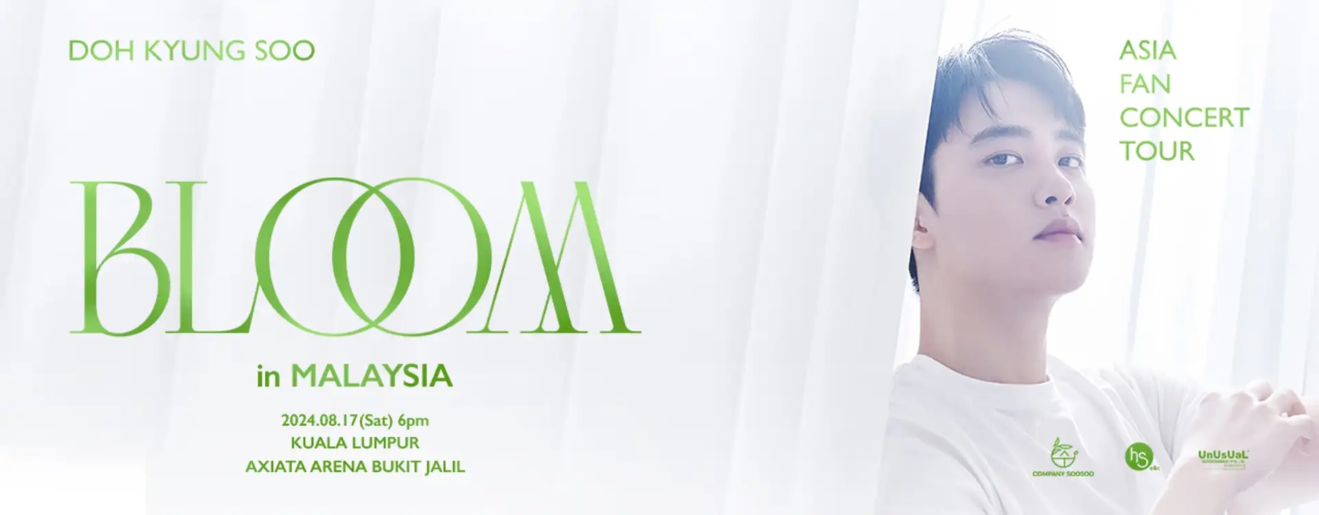 DOH KYUNG SOO ASIA FAN CONCERT BLOOM IN MALAYSIA