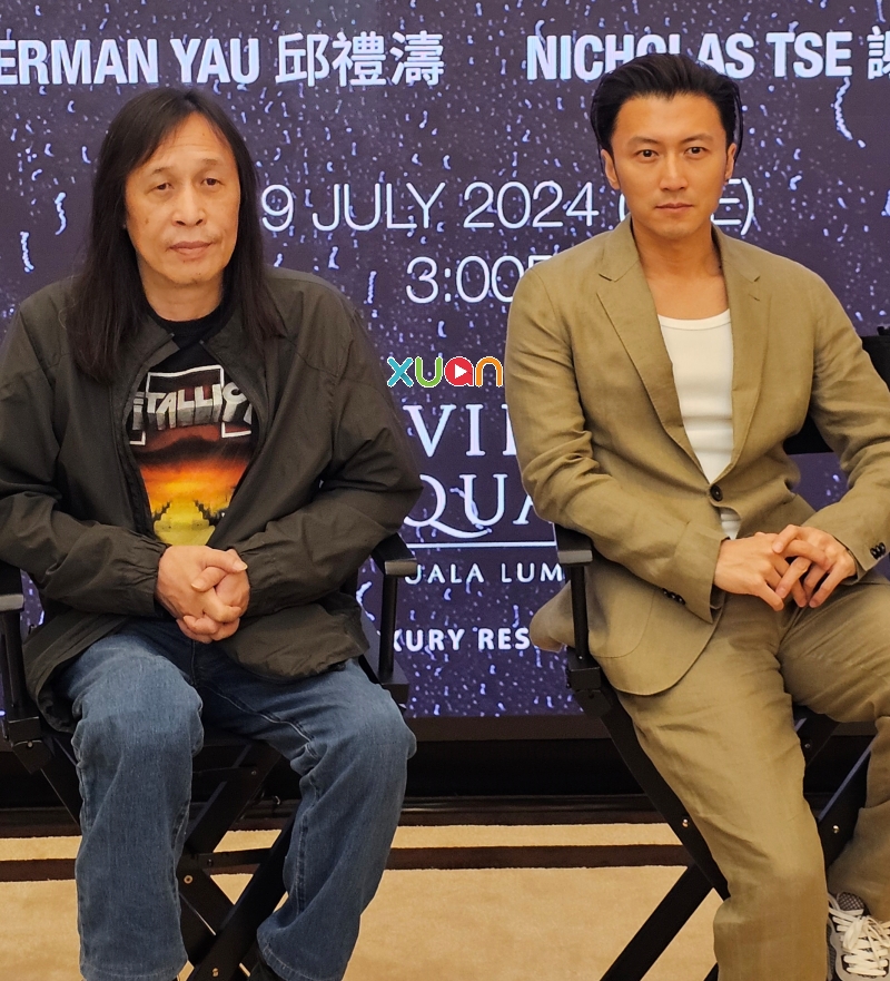 谢霆锋来马宣传《海关战线》