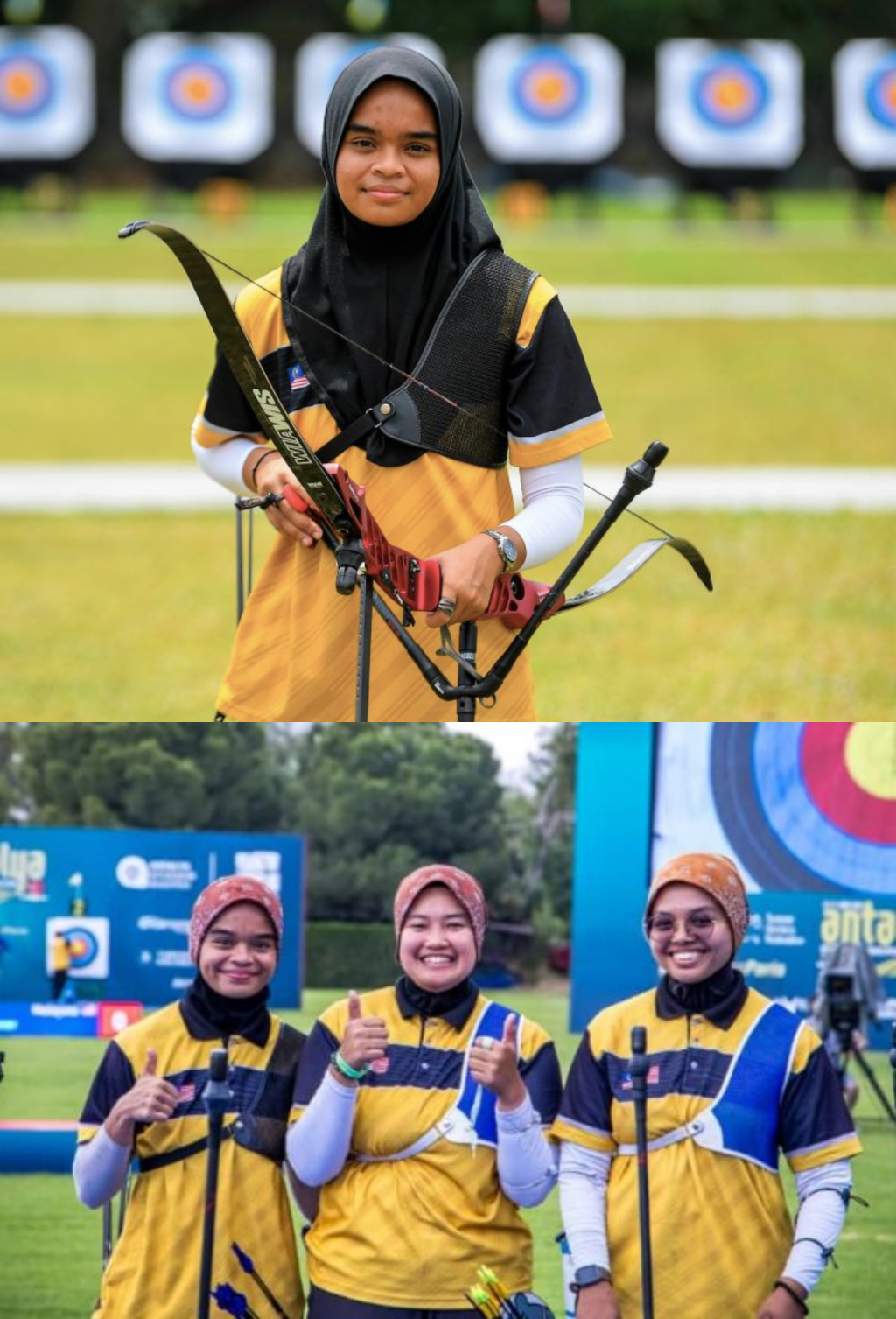 Ariana Nur Dania Mohamad Zairi与Nurul Azreena Mohamad Fazil