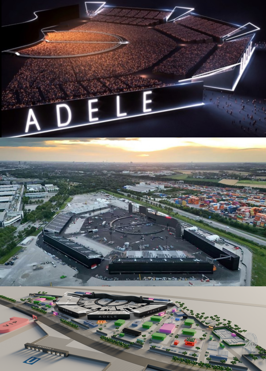 Adele场馆