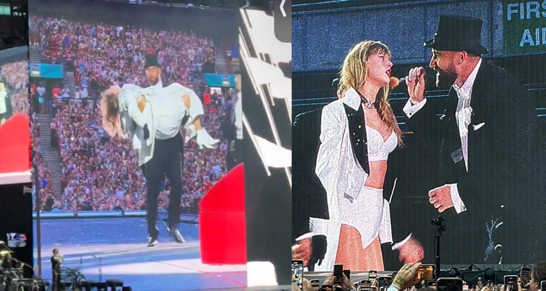 Taylor Swift和Travis Kelce